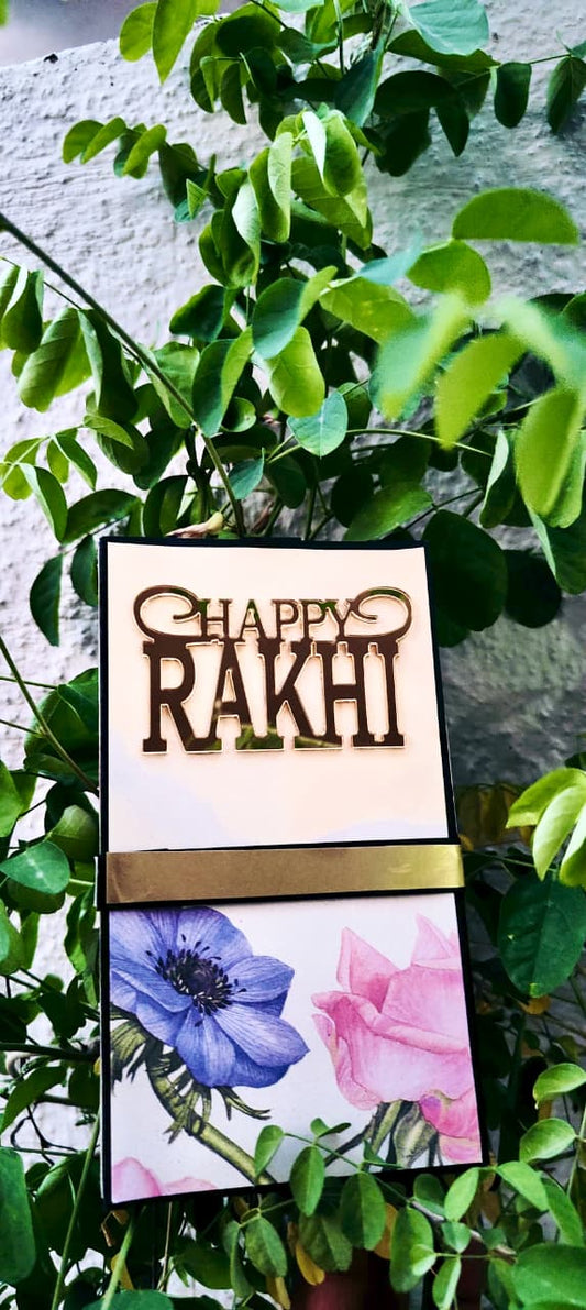 Premium Rakhi Card for Sister