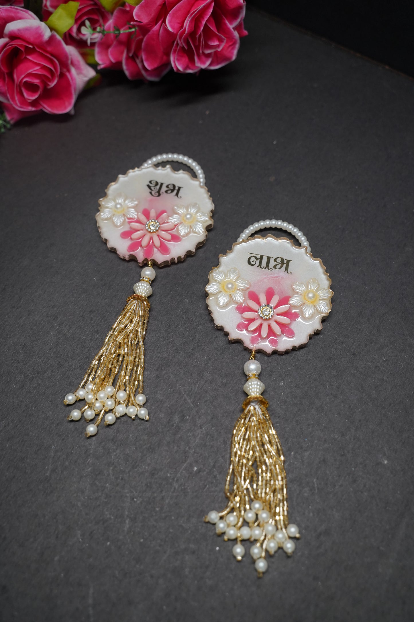 Shubh Labh Resin Hanging