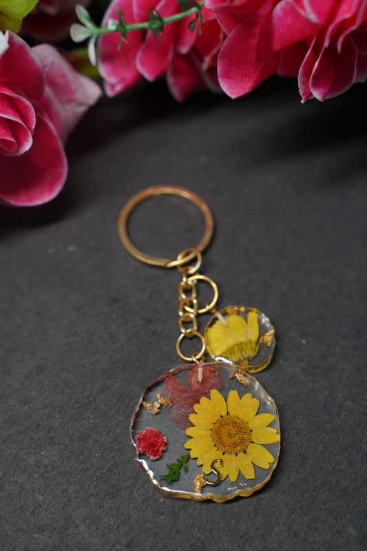Floral Key Chain