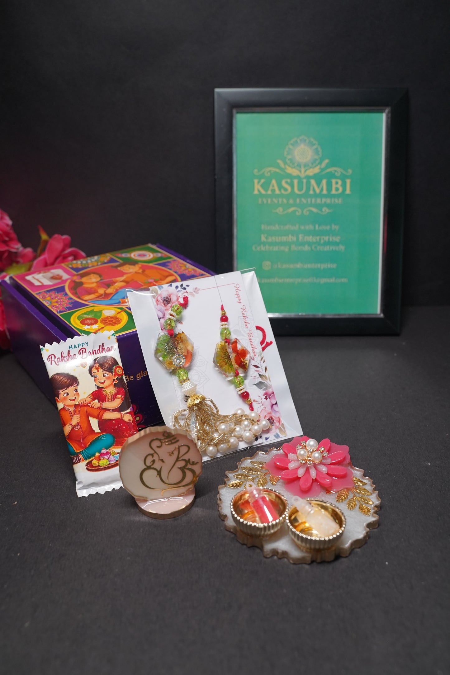 Bhai Bhabhi Resin Hamper