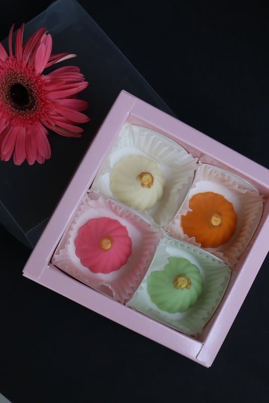 4 PCS RAINBOW MODAK