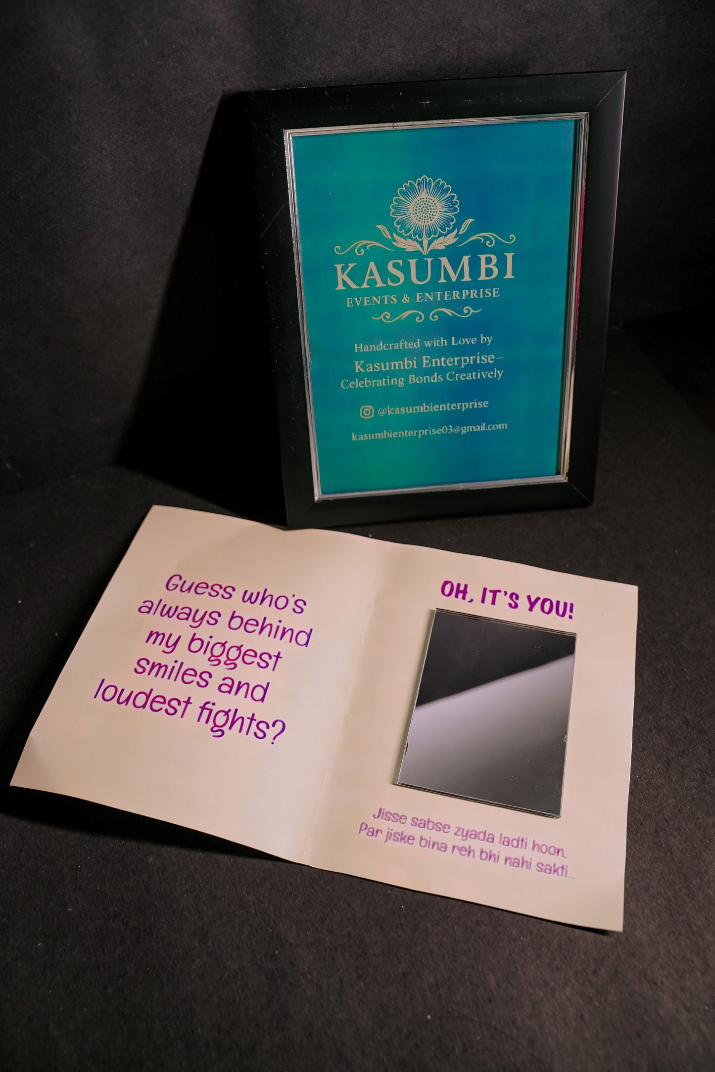 Surprise Mirror Card