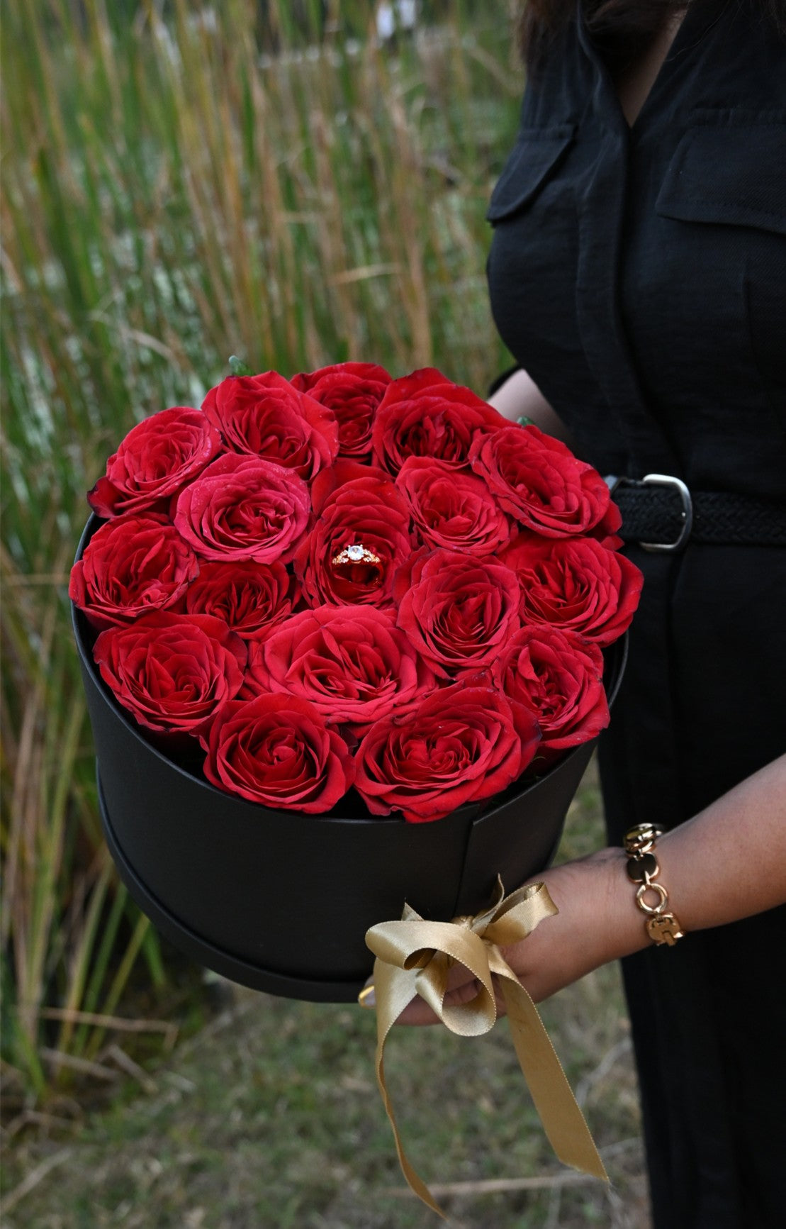 Royal Red Bloom Box