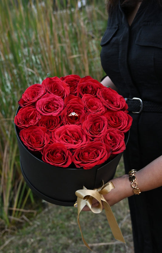 Royal Red Bloom Box